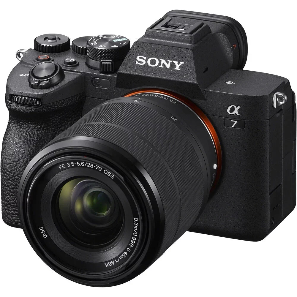 a7 IV Mirrorless Camera with 28-70mm Lens + 4K Monitor + More