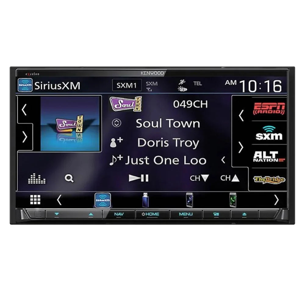 New Kenwood DNX997XR 6.8" DVD Navigation Receiver & CMOS-230 Universal Backup Camera