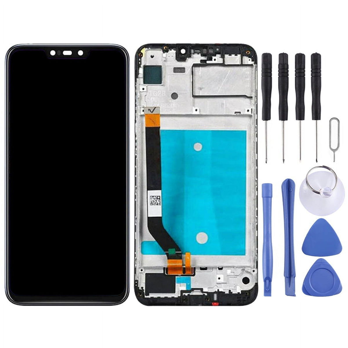 Cellphone Repair Parts  OEM LCD Screen for  Zenfone Max M2 ZB633KL / ZB632KL X01AD Digitizer Full Assembly with Frame