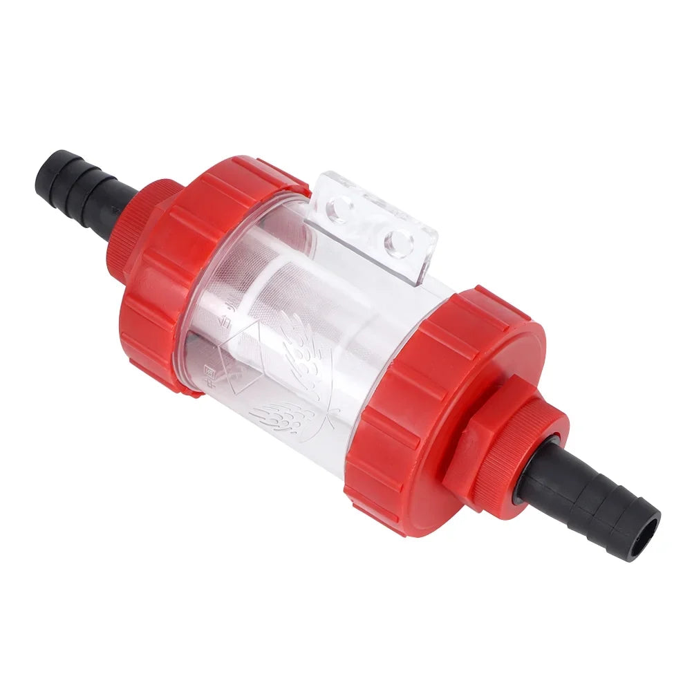 Tarente Agricultural In-Line Mesh Filter High Flow moisture Pump Transparent Filter (G3/4in)