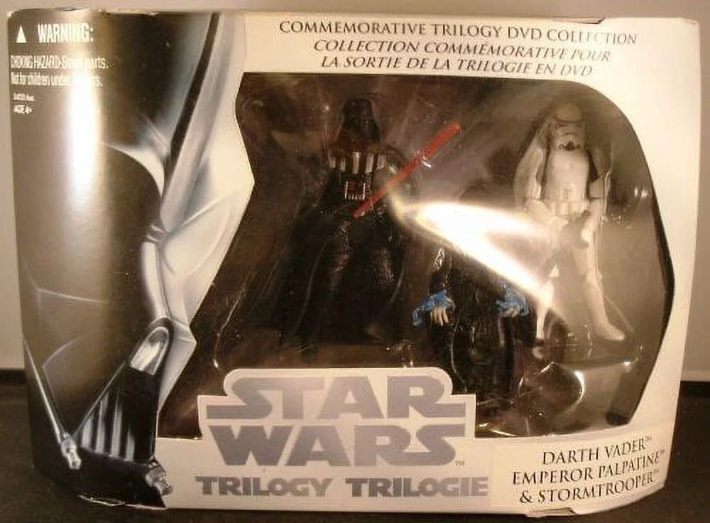 Star Wars RETURN OF THE JEDI Commemorative Trilogy DVD Collection Vader Walmart