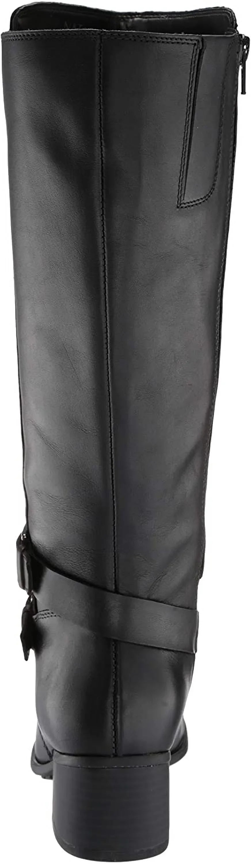 Naturalizer Dale Wide-Calf Women's Waterproof Boots Black  6M