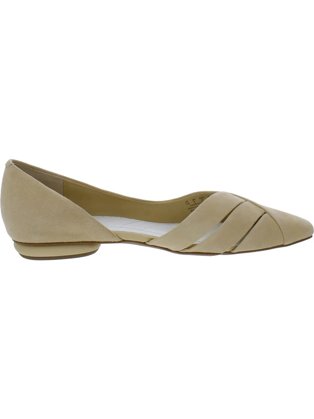 Franco Sarto Womens Braela Leather Square Toe D'Orsay