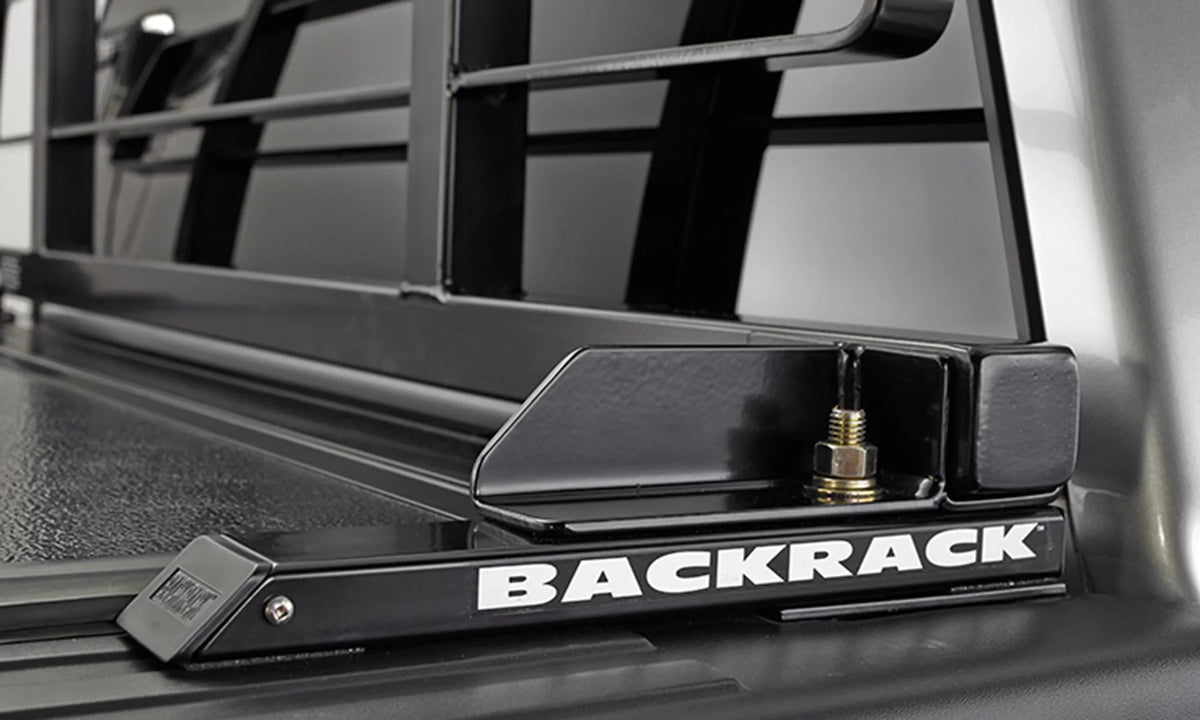 BACKRACK by RealTruck | Hardware Kit for use w/ Low-Profile Tonneau, Black, No Drill | 40117 | suitable with 2002-2024 Ram 2500/3500; 2002-2018 Ram 1500