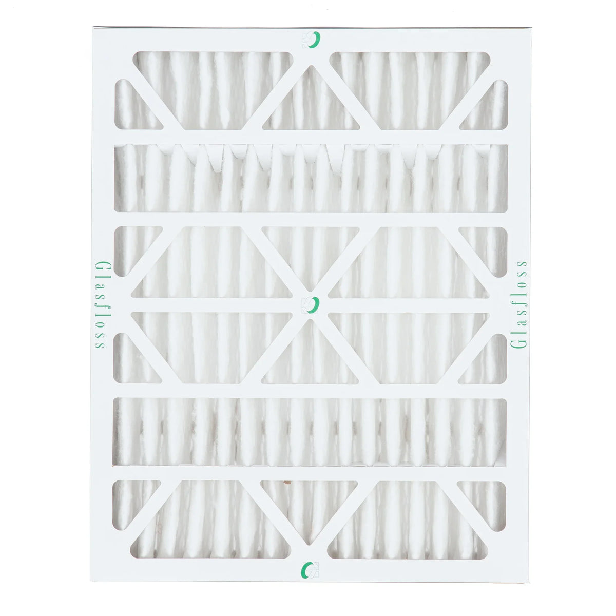 ( 3 Pack ) Exact Size: 15-1/2 x 19-1/2 x 3-3/4. 16x20x4 MERV 10 Pleated AC Furnace Air Filters by Glasfloss Industries