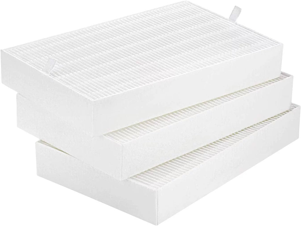 Air Purifier HEPA 13 Filter R, HRF-R3 matching with Honeywell Air Purifier HPA300 3 Pack with 4 Pack Precut Activated Carbon Pre-Filters Replacement HRF-AP1,Home Air Purifier Parts & Accessories