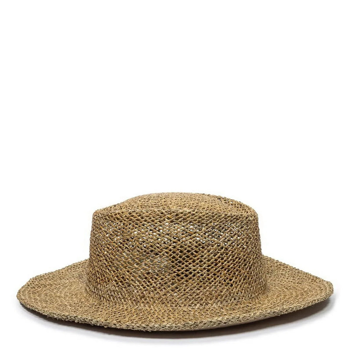 Outdoor Cap STW-100 Gambler Straw Hat-Natural