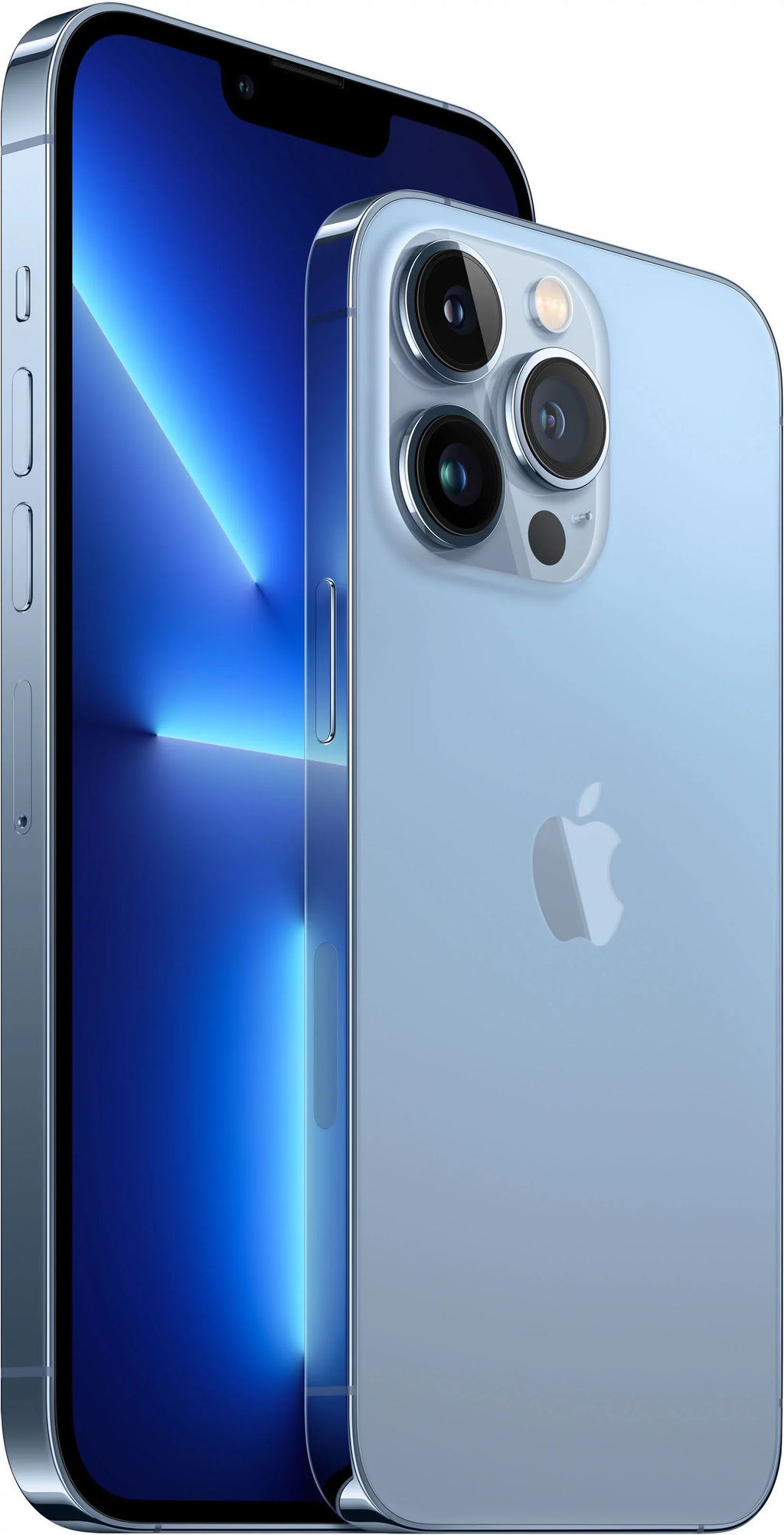 Pre-Owned  iPhone 13 Pro Max 128GB Sierra Blue (Cricket Wireless) MLKP3LL/A (Refurbished: Good)