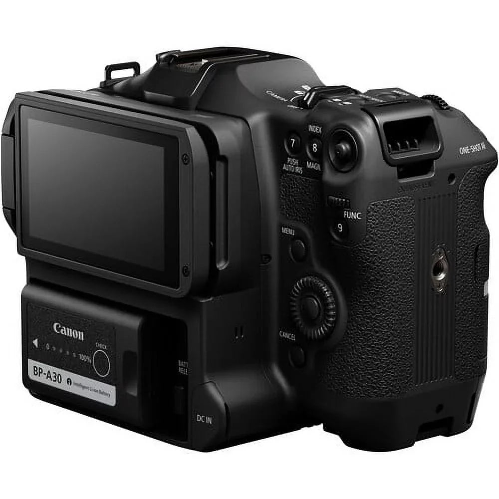 EOS C70 Cinema Camera (RF Lens Mount) 4507C002 - Essential Bundle Includes: Sandisk Extreme Pro 64GB SD, Memory Card Reader, Gadget Bag, Blower, Microfiber Cloth and Cleaning Kit