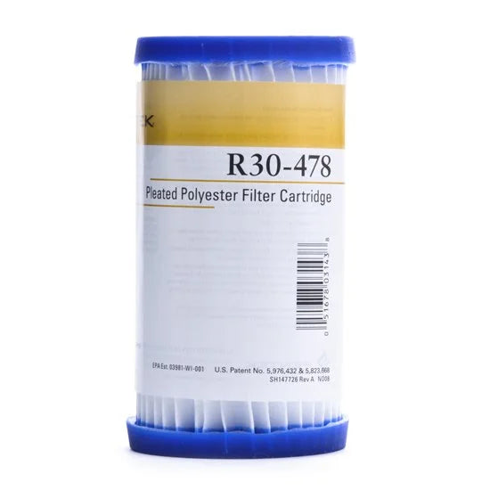 Package Of 6 Pentek R30-478 Pleated Polyester liquid Filters 4-7/8" x 2-5/8"