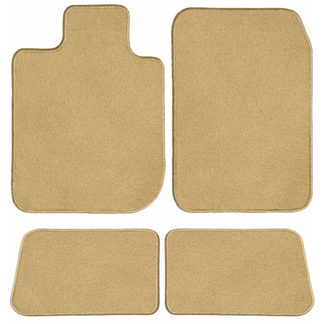 GGBAILEY  X3 Beige Classic Carpet Car Mats / Floor Mats, Custom Fit for 2011, 2012, 2013, 2014, 2015, 2016, 2017 - Driver, Passenger & Rear Mats